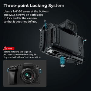 สำหรับ smallrig hawklock ชุดกรงปลดเร็วสำหรับ <span class=keywords><strong>Panasonic</strong></span> Lumix GH7/<span class=keywords><strong>GH6</strong></span>ที่มีด้ามจับด้านบนกล้อง4825 - Product Image 4