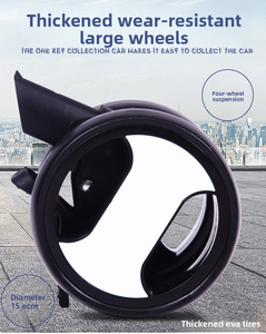 थोक लक्जरी पालतू जानवर रोलर कुत्ते वाहक 4 पहियों के साथ यात्रा फोल्डेबल पालतू वाहक के लिए - Product Image 3