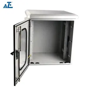 Custom 6u Network Outdoor Metal Enclosure Wifi IP44 IP45 IP54 Outdoor Enclosure