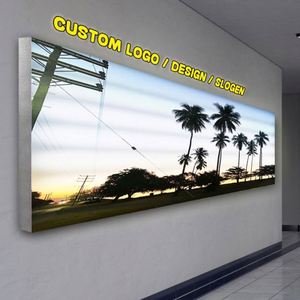 Panneau de menu publicitaire LED, boîte à lumière en film souple UV, profil de boîte à lumière LED, boîte à lumière murale LED - Product Image 1