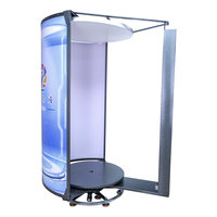 Escáner Corporal 3D de Alta Precisión a Todo Color en 7 Segundos, Figura de Acción, USB 3.0, 6 Cámaras de Alta Eficiencia, LED Giratorio Sin Parpadeo, en Stock