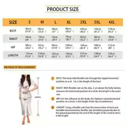 ชุดเดรสยาวสไตล์เอธิโอเปีย ลายชนเผ่า ออกแบบตามสั่ง ชุดเดรสผู้หญิงแขนสั้น ขายส่ง ฤดูร้อน ชุดเดรสวินเทจ 1 ชิ้น - Product Image 6