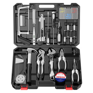 Ounide Tool Box 20L Portable Multi-functional Home Repair Storage <b>Case</b> with Tool Tray for Electrician Automotive Use - Product Image 5