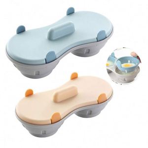 Hot Sale Egg Yolk Filter Multifunction Poached Egg Cooker <b>Steamer</b> Plastic Microwave Egg Cooker Poacher - Product Image 5
