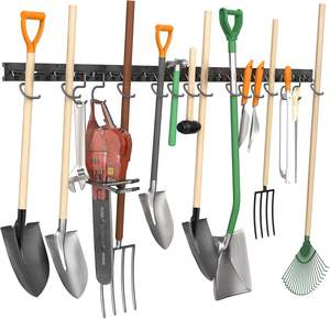 スペースセービングフックキット-ガレージ整理およびクローゼットソリューション用の収納ケース付きコンプリートセット - Product Image 6