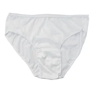 Women' S Disposable Underwear for Travel-Hospital Stays- 100% Cotton  Panties White - China Underwear and Panties price