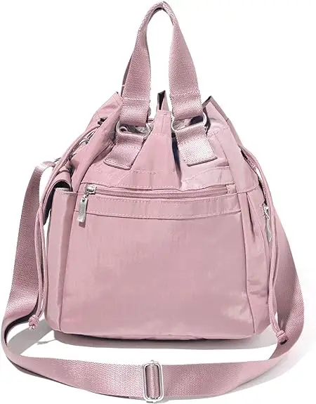 Individuelles Design Eimer-Taschen Geldbörsen Handy-Taschen Damen Qualität Nylon Crossbody Schulter-Handtaschen Kordelzug-Tasche