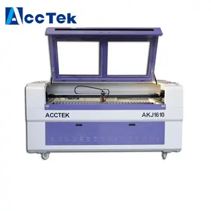 아크릴 레이저 커팅 머신 100w 130w 150w 저렴한 co2 레이저 조각 기계 AKJ1610