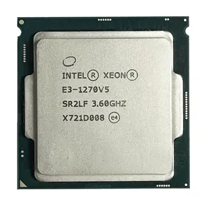 Chất lượng cao Intel Bộ vi xử lý đóng gói chỉ CPU 3.60GHz 8M 80 Wát LGA1151 máy tính Xeon E3-1270V5