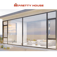 Cortinas para ventana y puerta de casa Villa Apartamento Eficiencia energética Seguridad personalizada Casa abatible Ventanas de aluminio