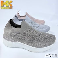 Scarpe Casual da Donna con Tacco Nascosto per Aumentare l'Altezza, Traspiranti, Punta Rotonda, Leggere, Comode Sneakers da Passeggio