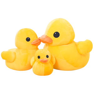 Grande pato amarelo animais de pelúcia, brinquedo de pelúcia para presente de aniversário - Product Image 3
