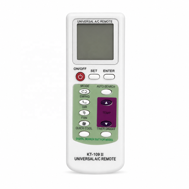 KT-109 Universal Automatic Infrared 433MHz AC TV Remote Control 8-12m Range 4 Buttons Air Conditioner Projector PC Box