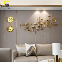 Applique Murale LED en Verre de Luxe Créative Postmoderne Nordique pour Salon, Couloir, Chambre à Coucher, Chevet, Escalier