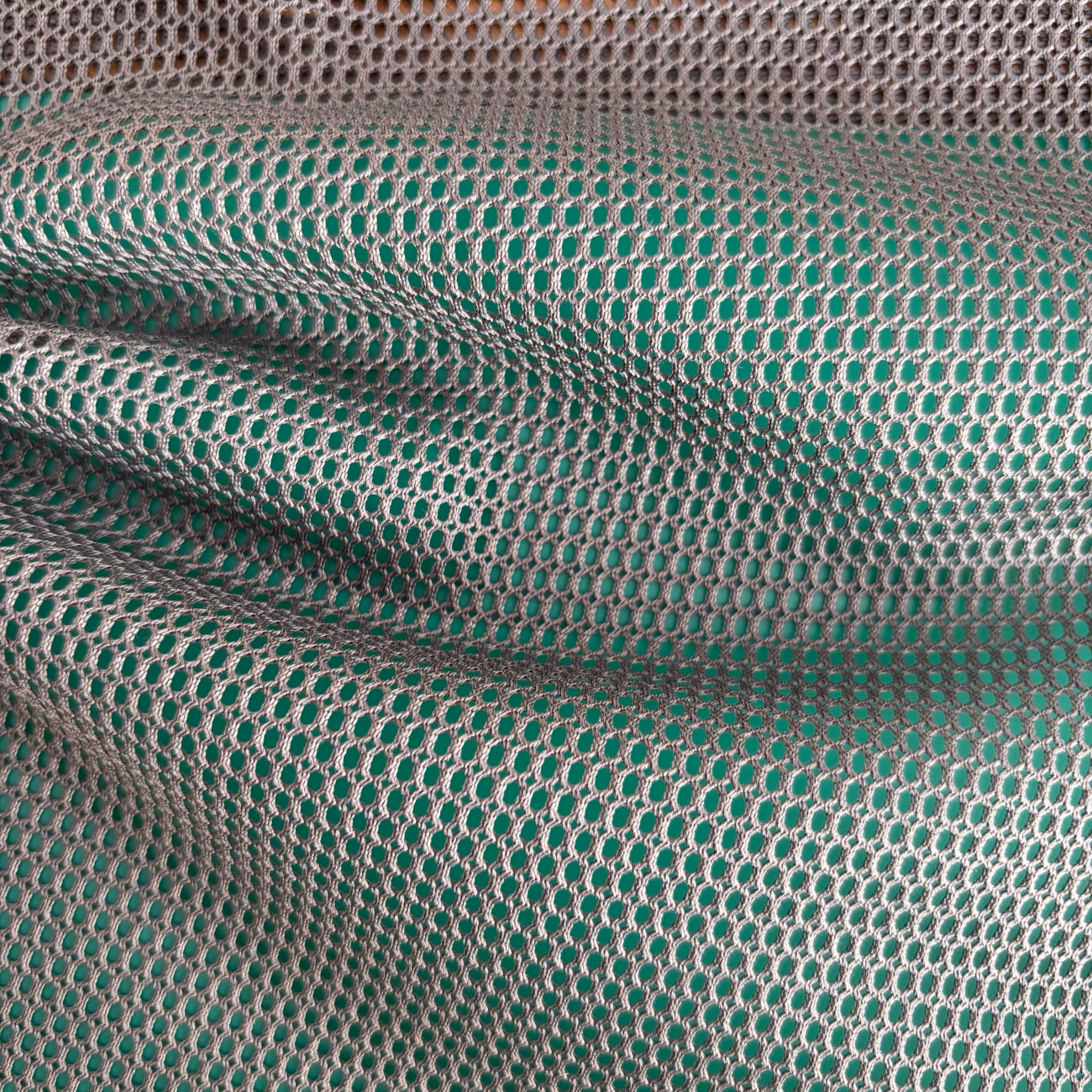 Double Diamond Mesh Fabric Polyester Warp Knitted Low-Elastic Breathable Quick-Drying Eco-Friendly Plaid Pattern Very Bag