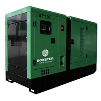 Groupe électrogène diesel triphasé 80-200 kVA avec ATS (commutateur de transfert automatique) pour l'alimentation de secours des centres de données
