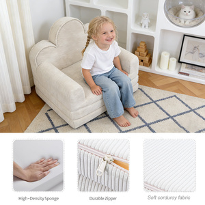 Sofá Cama Modular Moderno y Cómodo Personalizable de Fábrica para Niños, Sofá Convertible Abatible para Dormitorio y Sala de Estar - Product Image 4