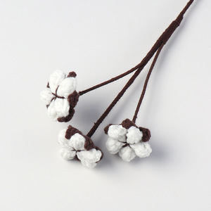 Adornos Navideños TC, Plantas Artificiales, Decoración para el Hogar, Ramos de Navidad Tejidos a Mano con Hilo, Flores de Ganchillo de Santa Claus - Product Image 5