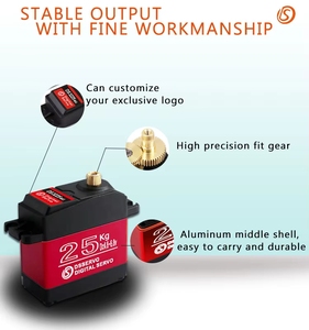 Servo Digital RC <span class=keywords><strong>Dsservo</strong></span> <span class=keywords><strong>DS3225</strong></span> Original del Fabricante, Resistente al Agua, 25 kg, Alto Torque para Automóviles y Aviones - Product Image 6