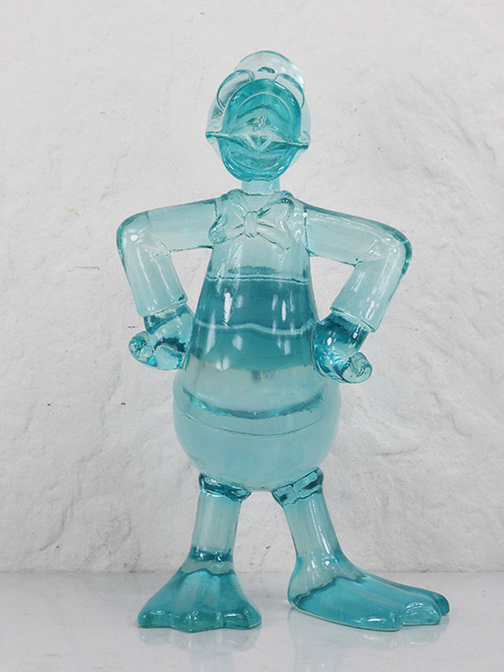 Transparent Resin Duck-Shaped Retro Nostalgia Design Semi-Handmade ...