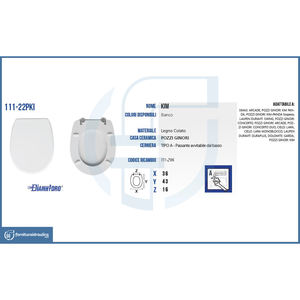 Tapa de Inodoro Moderna con Cierre Suave para Pozzi Ginori Kim Vase, Material PP con Función de Control Remoto - Product Image 5