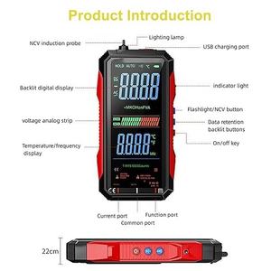 Multímetro Digital con Pantalla LCD, Núcleo PLC, 380V, Universal para Electricistas, Medidor de Mantenimiento, Amperímetro, Voltímetro, Batería 9V 6F22 - Product Image 3