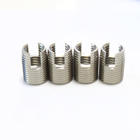 China Fasteners Custom Steel Wire Self-Tapping Screw Thread Insert Type 302 Slotted Internal Metric Thread