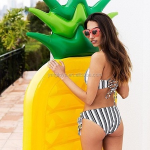 Flotador Inflable de Piña para Adultos de 180 cm, Colchoneta Flotante de Piña, Silla Flotante para Piscina, Juguete Inflable - Product Image 2