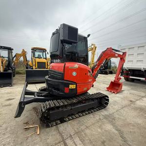 รถขุดมือสอง Kubota U55-5 U55-4 ขายดี รถขุดไฮดรอลิกขนาดเล็ก 5 ตัน รถขุดตีนตะขาบจากญี่ปุ่นแท้ ชั่วโมงการใช้งานต่ำ U55 U35 Kx161 Kx163 K - Product Image 5