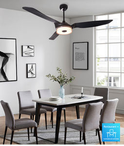 <span class=keywords><strong>Ventilateur</strong></span> de plafond intelligent Carro de 60 pouces avec lumière led à distance, <span class=keywords><strong>ventilateur</strong></span> de plafond LED fonctionnant avec Alexa et google assistance avec energy star - Product Image 3