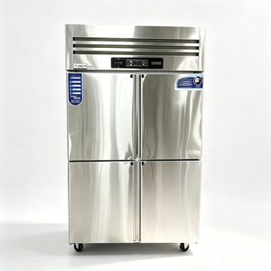 Eco Friendly <b>Compressor</b> Low Power Consumption Four Door <b>Fridge</b> Suitable for Hotel Canteen and Family Kitchen Four-Door Design Id - Product Image 2