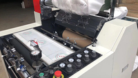 Machine de plastification à chaud semi-automatique haute précision 1400B avec bande de film plastique pour l'emballage, plastifieuse pour A4