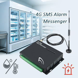 ระบบเตือนภัย 4G SMS Alarm Messenger 4g เครื่องบันทึกข้อมูลอุณหภูมิสำหรับตู้แช่แข็ง - Product Image 1