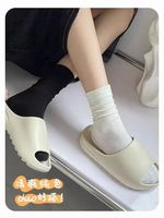 Chaussettes sans couture - Style tendance printemps-automne, style japonais d'écolière, chaussettes blanches simples mi-mollet