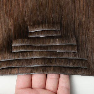 Extensions de <span class=keywords><strong>cheveux</strong></span> Remy <span class=keywords><strong>à</strong></span> clips invisibles et sans couture, qualité supérieure, <span class=keywords><strong>cheveux</strong></span> européens bruts avec cuticules alignées, vente en gros - Product Image 2