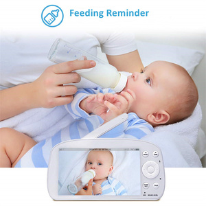 Nhà Máy ODM OEM Không Dây Pan Nghiêng Xoay Tự Động Đêm Vison Hai Cách Âm Thanh 5.5 Inch 720P 1080P Video Baby Monitor Với Màn Hình - Product Image 5