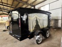 Carroza Fúnebre Eléctrica con Certificación CE, Estilo Clásico Retro para Transporte de Ataúdes