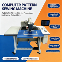 Máquina de coser industrial computarizada con patrón CNC Máquina DE COSER automática de cama larga