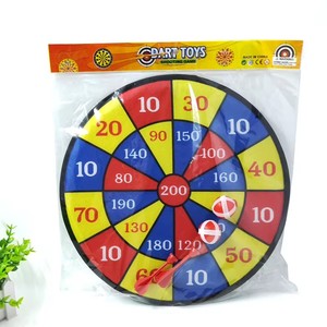 Cible <span class=keywords><strong>de</strong></span> fléchettes en tissu avec balles adhésives 28 cm, <span class=keywords><strong>jeu</strong></span> d'intérieur pour enfants et tout-petits, sûr et non toxique - Product Image 2