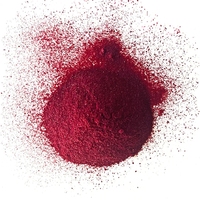 En vrac 100% Poudre instantanée de betterave biologique soluble dans l'eau jus de betterave rouge déshydraté Pigment alimentaire tasse bouteille boîte Sachet