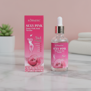 Kormesic Marca Privada OEM 50ml Esencia Femenina Sexy Rosa 5 en 1 Cuidado Íntimo Femenino Productos Naturales de Higiene Femenina - Product Image 2