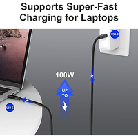 Cable Magnético USB 3.1 Gen2 Tipo-C, 20V 5A 100W, Carga PD y Transferencia de Datos para MacBook, Teléfono Móvil y Computadora