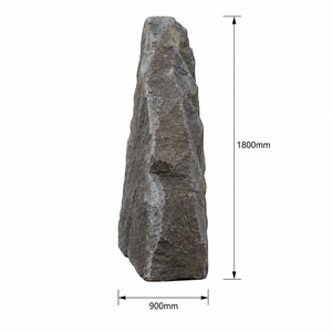 Gray <b>Stone</b> Border Retaining Wall Panel Irregular Garden Edge <b>Landscape</b> Rock Sheet 4200 x 900 mm - Product Image 2