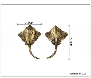 Vendita calda rame solido manta ornamenti in ottone intagliato ornamenti da tè artigianato - Product Image 2