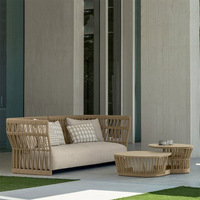Fauteuil de jardin en osier nordique pour balcon, maison d'hôtes, cour, villa, loisirs - Chine