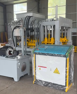 Heißer Verkauf QT4-15 Beton Zement Hohl blöcke Produktions linie Voll automatische hydraulische ineinandergreifende Ziegel herstellungs maschine - Product Image 6