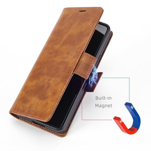 Tùy Chỉnh Da Sang Trọng Trường Hợp Đối Với Google Pixel 9 Pro Và Đối Với Samsung Z Điện Thoại Có Thể Gập Lại Lật Với Khe Cắm Thẻ Điện Thoại Di Động Túi - Product Image 4