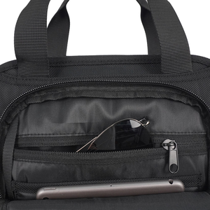 Borsa a Tracolla Nera Professionale per Uomo e Donna con Scomparti per Cellulare e Documenti - Product Image 6