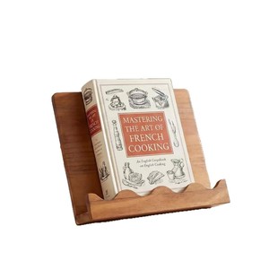 Wooden Kitchen Menu Display Rack Desktop Book Holder Adjustable Angle <b>Tablet</b> <b>Stand</b> <b>For</b> Cooking Books And Recipes - Product Image 5