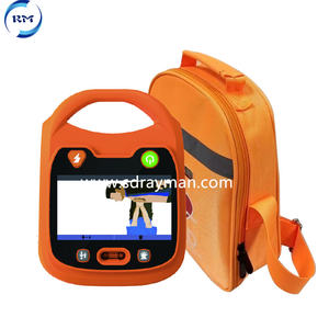 <strong>Emergency</strong> <strong>AED</strong> Trainer <strong>Portable</strong> First Aid <strong>Defibrillator</strong> Automated External <strong>Defibrillator</strong> with Electric Pad/Touch Screen - Product Image 4